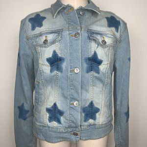 Lolaroe Fashion Stretchy Denim Jacket Size M